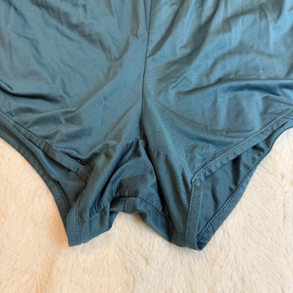 Tracksmith Twilight Split Shorts Running Teal Women's XL - Picture 3 of 8
